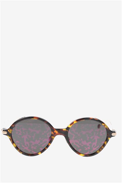 occhiali da sole tondi oro dior|DIOR Eyewear .